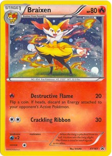 Braixen - XY161 (XY161) [XY Promos]