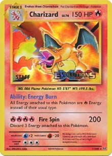 Charizard (XY Evolutions Staff Prerelease) (11) [XY Promos]