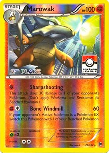 Marowak (League Promo - 2nd Place) (78) [XY - BREAKthrough]