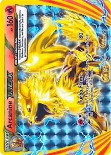 Arcanine BREAK (XY180) [XY Promos]