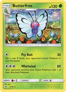 Butterfree (3) [SM Base Set]