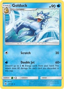 Golduck (29) [SM Base Set]