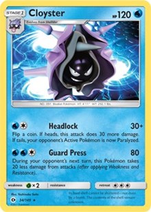 Cloyster (34) [SM Base Set]