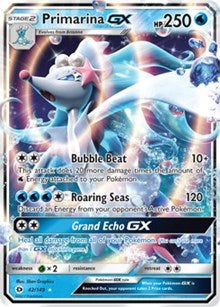 Primarina GX (42) [SM Base Set]