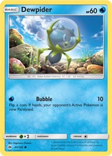 Dewpider (45) [SM Base Set]