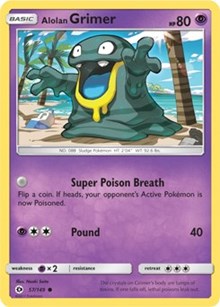 Alolan Grimer (57) [SM Base Set]
