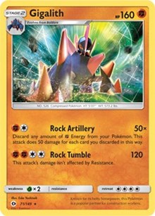 Gigalith (71) [SM Base Set]