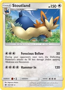 Stoutland (105) [SM Base Set]