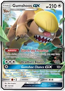 Gumshoos GX (110) [SM Base Set]