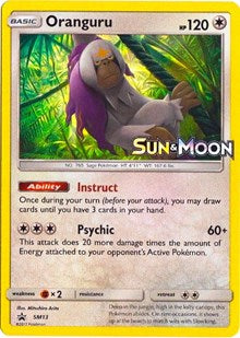 Oranguru - SM13 - Prerelease Promo (SM13) [SM Promos]