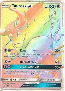 Tauros GX (Secret) (156) [SM Base Set]