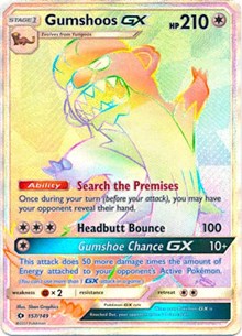 Gumshoos GX (Secret) (157) [SM Base Set]