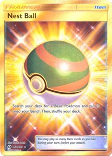 Nest Ball (Secret) (158) [SM Base Set]