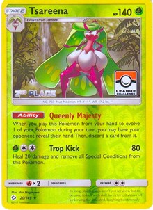 Tsareena (League 2nd Place) (20) [League & Championship Cards]