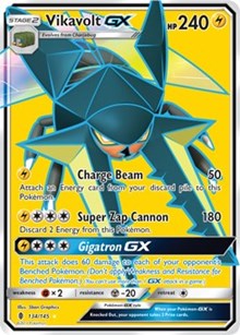 Vikavolt GX (Full Art) (134) [SM - Guardians Rising]
