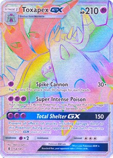 Toxapex GX (Secret) (154) [SM - Guardians Rising]