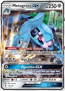 Metagross GX (85) [SM - Guardians Rising]
