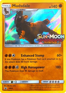 Mudsdale - SM20 - Staff Prerelease Promo (SM20) [SM Promos]