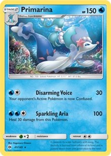 Primarina (SM Base Set) (41) [Deck Exclusives]