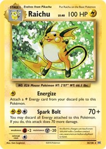 Raichu (XY Evolutions) (36) [Deck Exclusives]