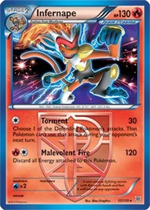 Infernape (BW Plasma Storm) (17) [Deck Exclusives]