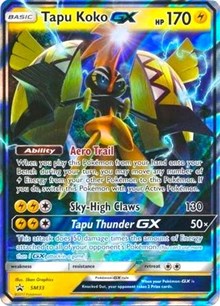 Tapu Koko GX - SM33 (SM33) [SM Promos]