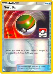 Nest Ball - 123/149 (League Promo) [Staff] (123) [League & Championship Cards]