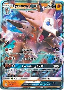 Lycanroc GX - SM14 (SM Black Star Promo) (SM14) [Jumbo Cards]