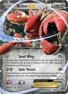 Scizor EX BREAKpoint - 76/122 (76) [Jumbo Cards]