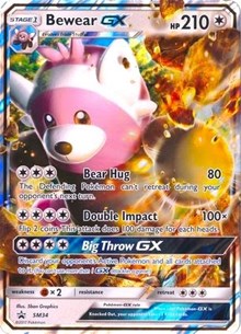 Bewear GX - SM34 (Black Star Promos) (SM34) [Jumbo Cards]