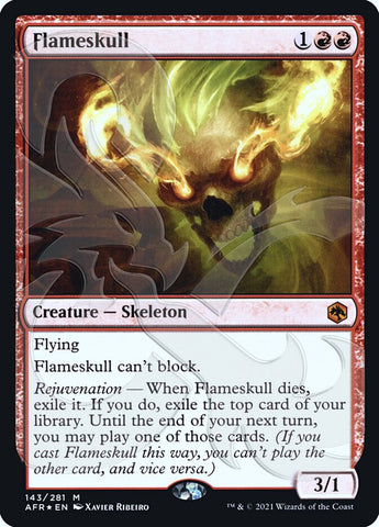 Flameskull (Ampersand Promo) [Dungeons & Dragons: Adventures in the Forgotten Realms Promos]