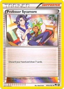 Professor Sycamore (Holo) (107a) [Alternate Art Promos]