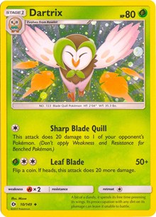 Dartrix (Cosmos Holo) (10) [Miscellaneous Cards & Products]