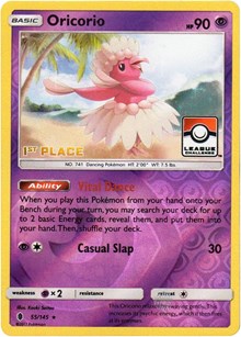 Oricorio - 55/145 (League Promo) [1st Place] (55) [League & Championship Cards]