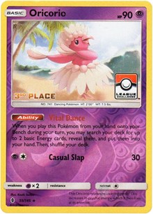 Oricorio - 55/145 (League Promo) [3rd Place] (55) [League & Championship Cards]