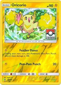 Oricorio - 46/145 (League Promo) (46) [League & Championship Cards]