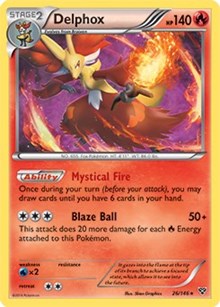 Delphox (XY Base Set) (26) [Deck Exclusives]