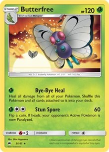 Butterfree (3) [SM - Burning Shadows]
