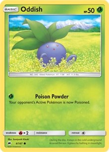Oddish (4) [SM - Burning Shadows]
