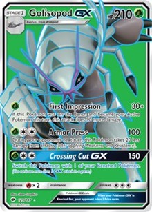 Golisopod GX (Full Art) (129) [SM - Burning Shadows]