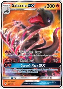 Salazzle GX (25) [SM - Burning Shadows]