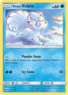 Alolan Vulpix (27) [SM - Burning Shadows]
