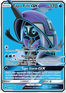 Tapu Fini GX (Full Art) (133) [SM - Burning Shadows]