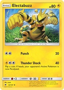 Electabuzz (42) [SM - Burning Shadows]