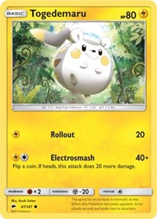Togedemaru (47) [SM - Burning Shadows]
