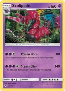Scolipede (58) [SM - Burning Shadows]