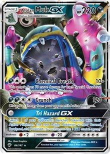 Alolan Muk GX (84) [SM - Burning Shadows]