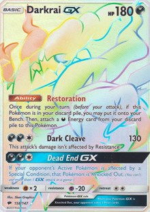 Darkrai GX (Secret) (158) [SM - Burning Shadows]