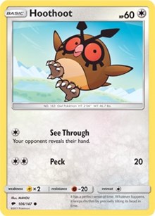 Hoothoot (106) [SM - Burning Shadows]