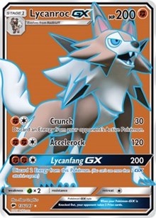 Lycanroc GX (Full Art) (136) [SM - Burning Shadows]